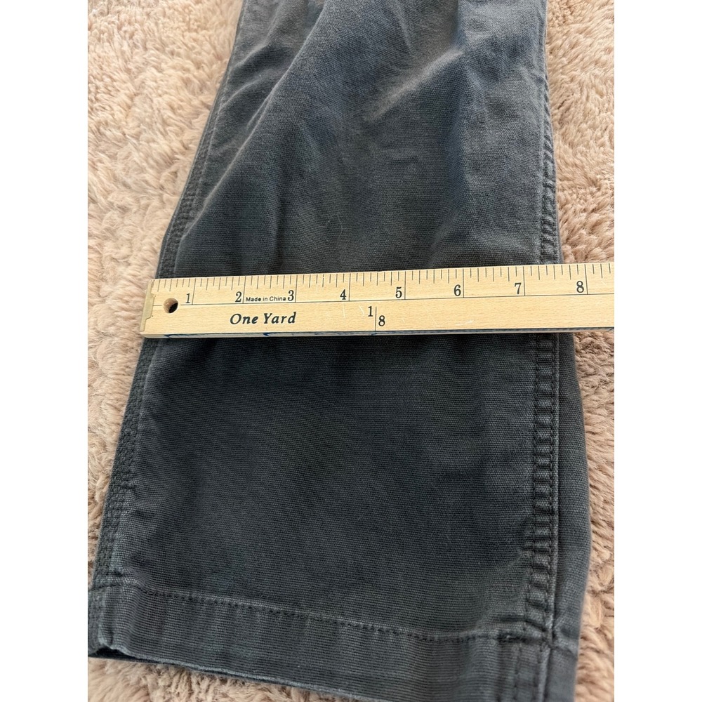 Carhartt Relaxed Fit Work Pants Mens 32x30 Dark Gray Charcoal Canvas Utility - Picture 5 of 8